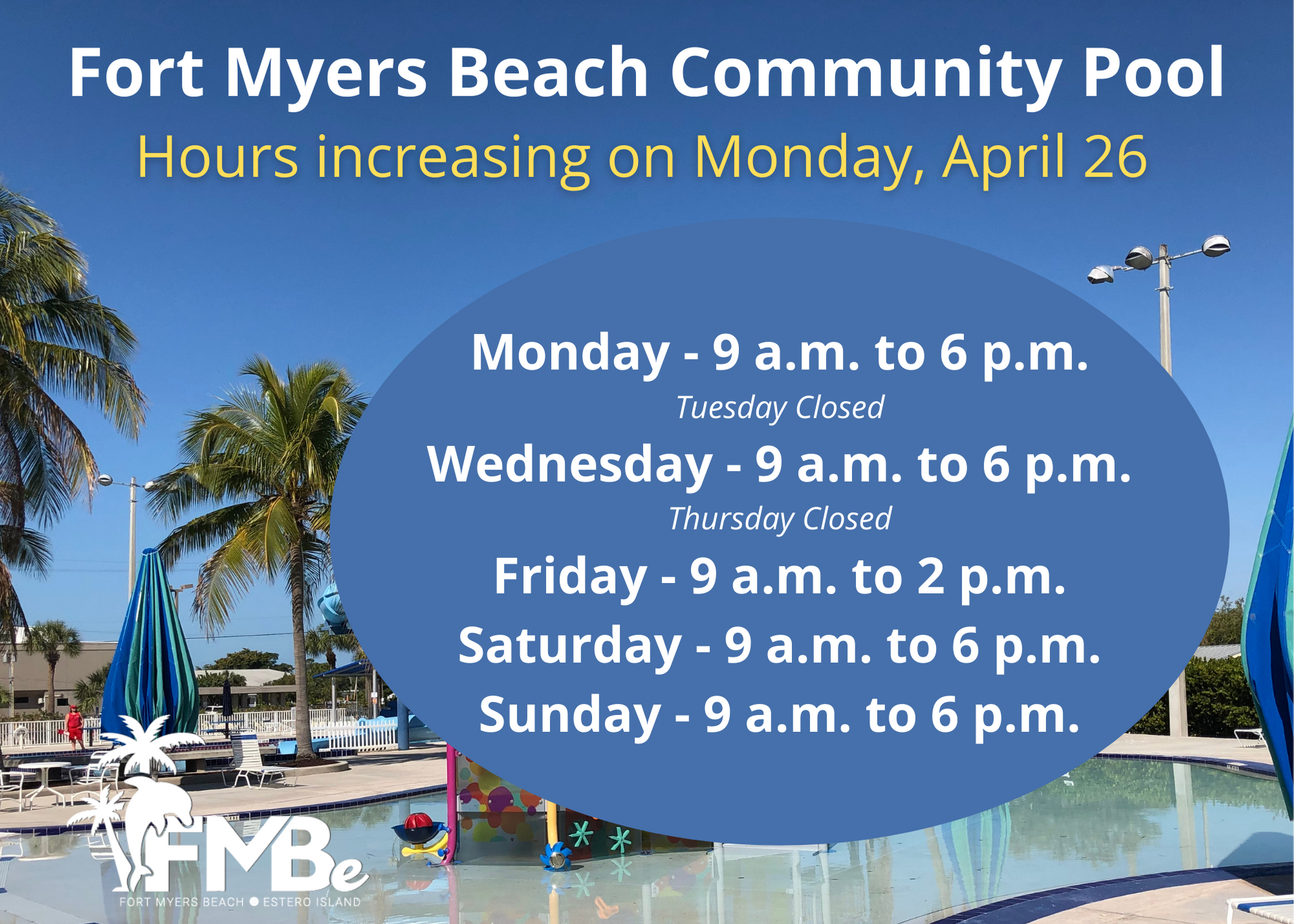 hours increasing april 26