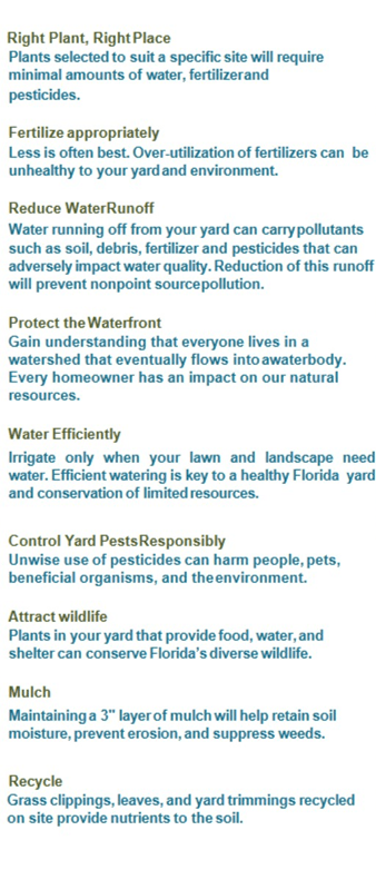 florida friendly landscape panel 2