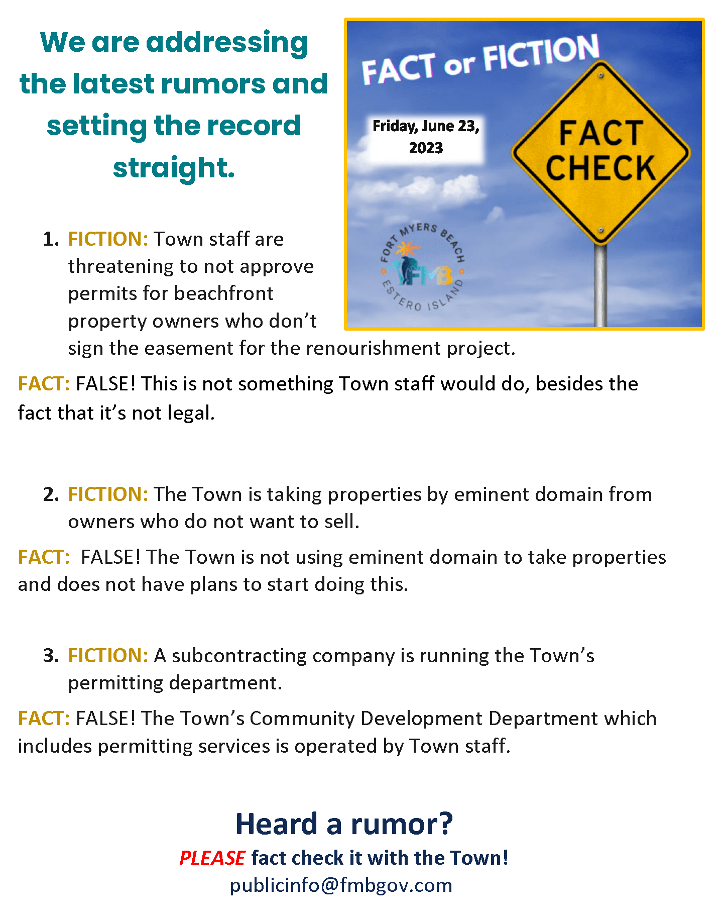 fact or fiction friday 062323