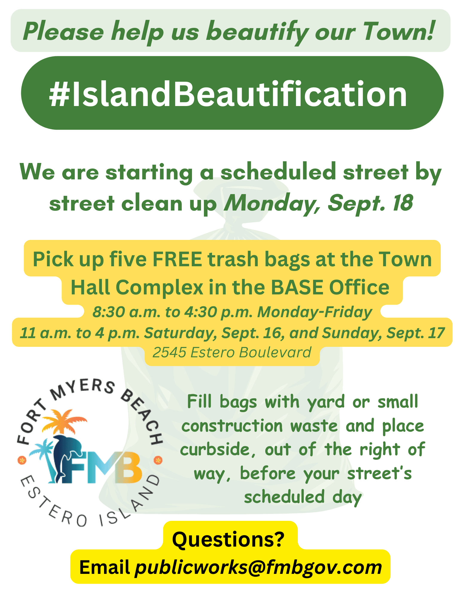 beautification 9-12-23