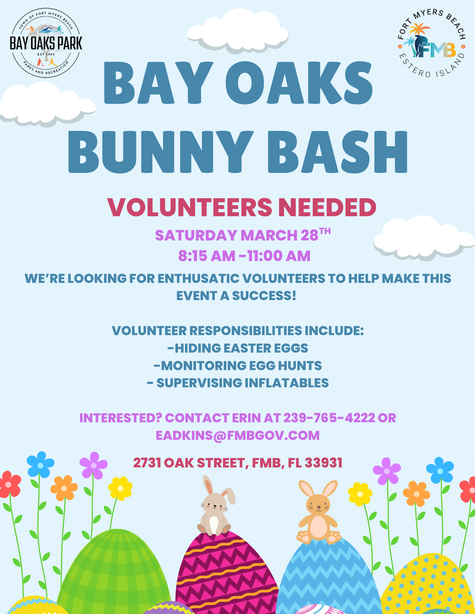 Volunteer Easter 2026